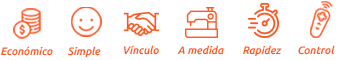 Planificable, Simple, Control, Impacto, Seguro, Impulso de ventas